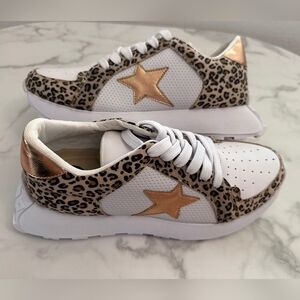 Animal Print Fashion Sneakers size 10